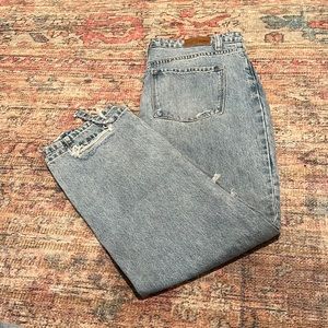 Light Wash Bohme Boyfriend Jeans